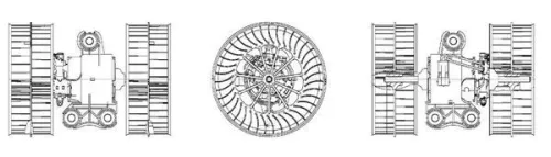 MAHLE Interior Blower (AB39000P)