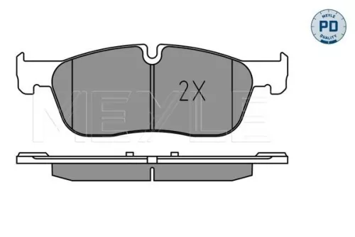 MEYLE Brake Pad Set, disc brake (0252214519/PD)
