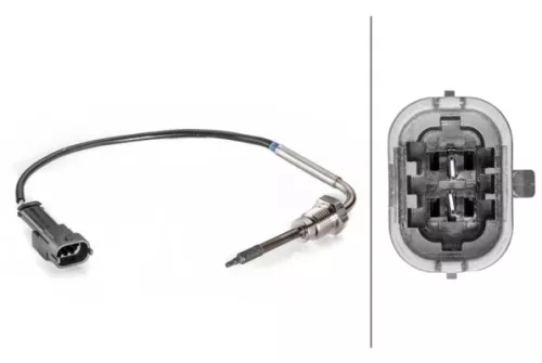 Sensor, exhaust gas temperature