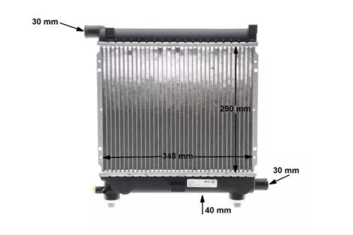 MAHLE Radiator, engine cooling (CR235000S)