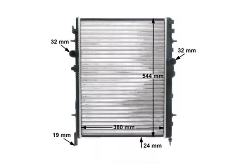 MAHLE Radiator, engine cooling (CR515000S)
