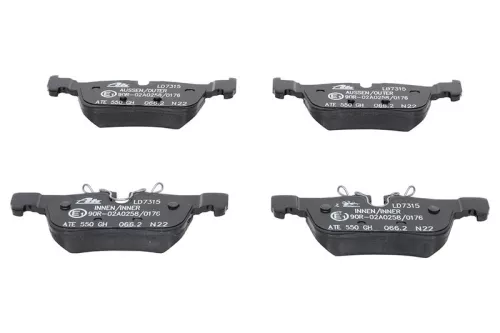 ATE Brake Pad Set, disc brake (13.0470-7315.2)