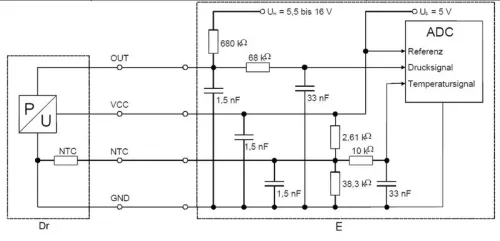 BOSCH Sensor, intake manifold pressure (0261230245)