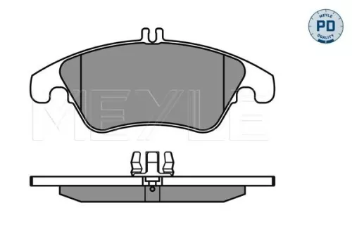 MEYLE Brake Pad Set, disc brake (0252431019/PD)