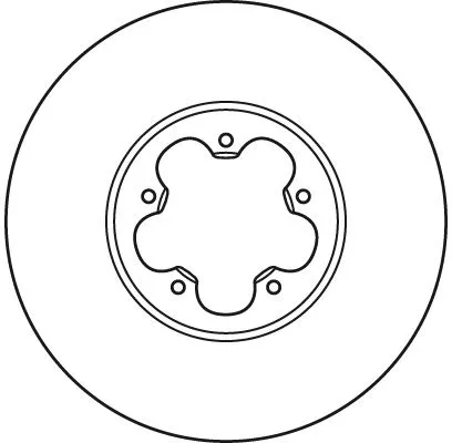 TRW Brake Disc (DF2390S)