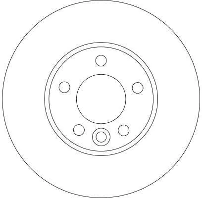 TRW Brake Disc (DF4308S)