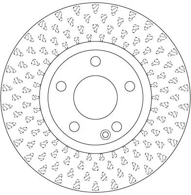 TRW Brake Disc (DF6501)
