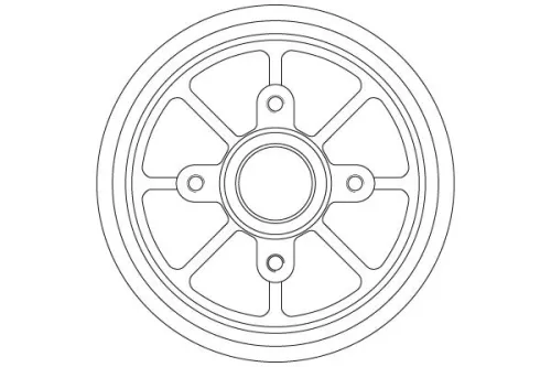 TRW Brake Drum (DB4310MR)
