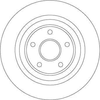 TRW Brake Disc (DF4413BS)