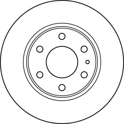 TRW Brake Disc (DF4988S)