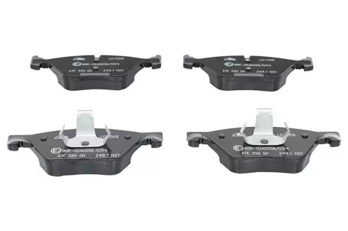 ATE 1x Brake Pad Set, disc brake (13.0470-7268.2)