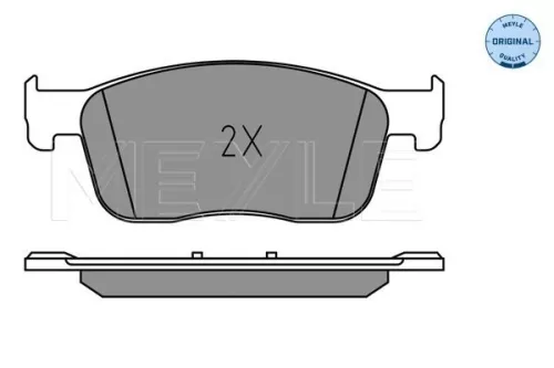 MEYLE Brake Pad Set, disc brake (0252259417)