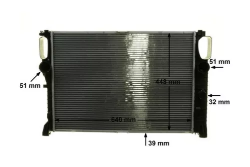 MAHLE Radiator, engine cooling (CR1480000S)