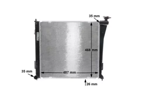 MAHLE Radiator, engine cooling (CR848000S)