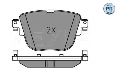 MEYLE Brake Pad Set, disc brake (0252279217/PD)