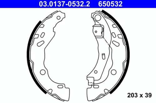 Brake Shoe Set