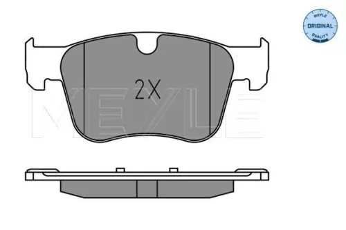 MEYLE Brake Pad Set, disc brake (0252583417)