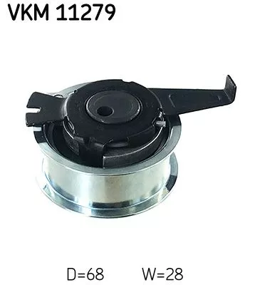 SKF Tensioner Pulley, timing belt (VKM11279)