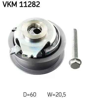 SKF Tensioner Pulley, timing belt (VKM11282)