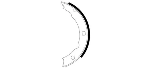 Brake Shoe Set, parking brake