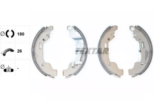 TEXTAR Brake Shoe Set (91058000)