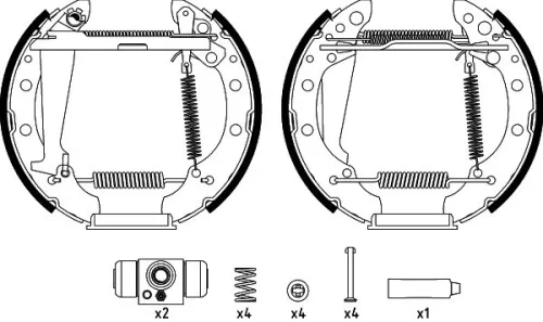 Brake Shoe Set