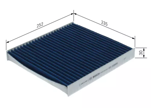 BOSCH Filter, cabin air (0986628630)