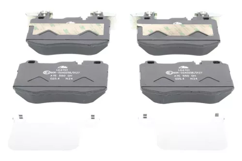 ATE Brake Pad Set, disc brake (13.0470-4701.2)