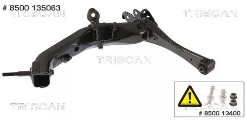 Control/Trailing Arm, wheel suspension