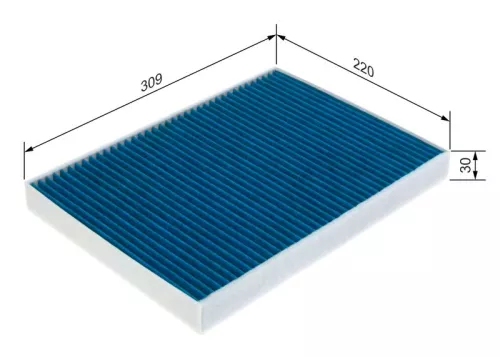 BOSCH Filter, cabin air (0986628565)