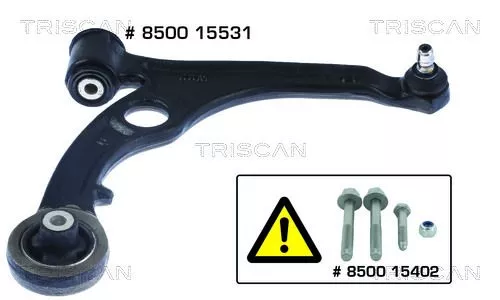 Control/Trailing Arm, wheel suspension