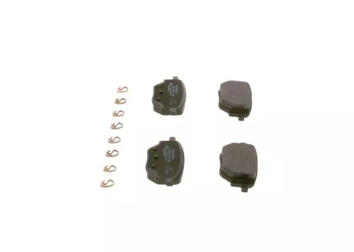 BOSCH Brake Pad Set, disc brake (0986424988)