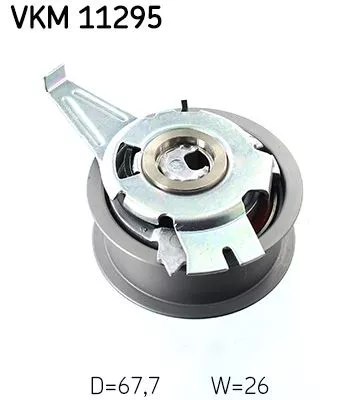 SKF Tensioner Pulley, timing belt (VKM11295)