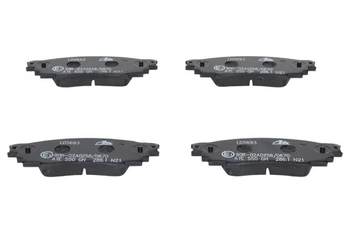 ATE Brake Pad Set, disc brake (13.0470-5693.2)