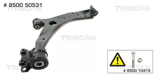 Control/Trailing Arm, wheel suspension