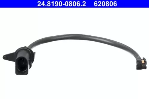 Warning Contact, brake pad wear