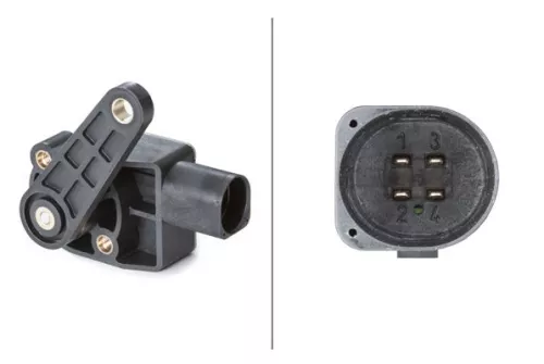 Actuator, headlight levelling