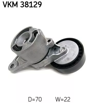 SKF Belt Tensioner, V-ribbed belt (VKM38129)