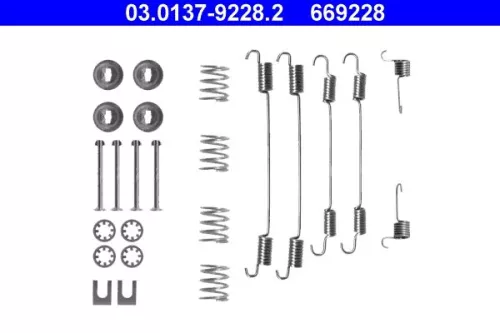 Accessory Kit, brake shoes