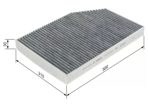 BOSCH Filter, cabin air (1987435604)