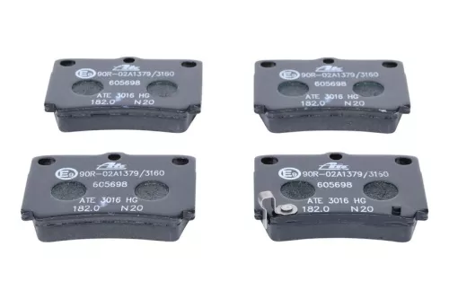 ATE Brake Pad Set, disc brake (13.0460-5698.2)