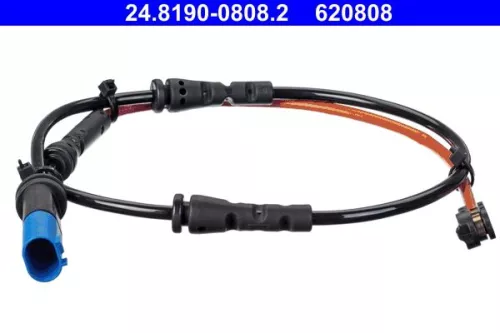 Warning Contact, brake pad wear