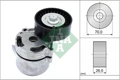 Belt Tensioner, V-ribbed belt
