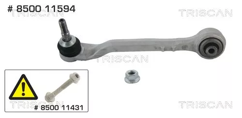 Control/Trailing Arm, wheel suspension