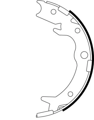 Brake Shoe Set, parking brake