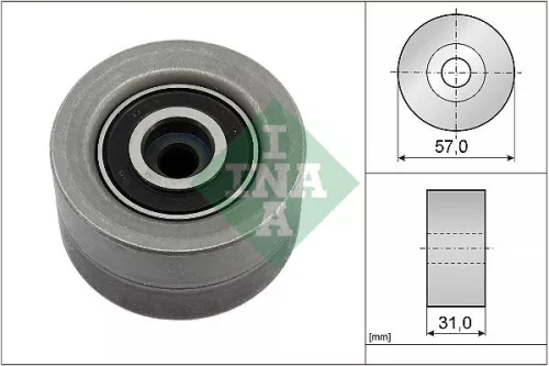 Deflection Pulley/Guide Pulley, timing belt