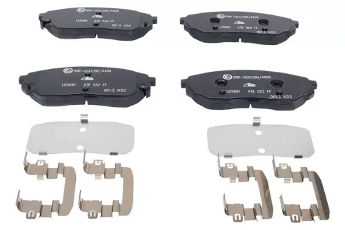 ATE Brake Pad Set, disc brake (13.0470-5681.2)