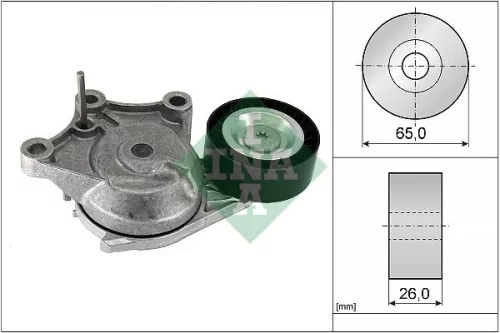 Belt Tensioner, V-ribbed belt