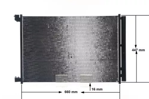 MAHLE Condenser, air conditioning (AC412000S)
