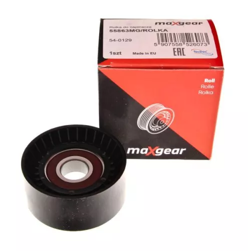 MAXGEAR Tensioner Pulley, V-ribbed belt (54-0129)